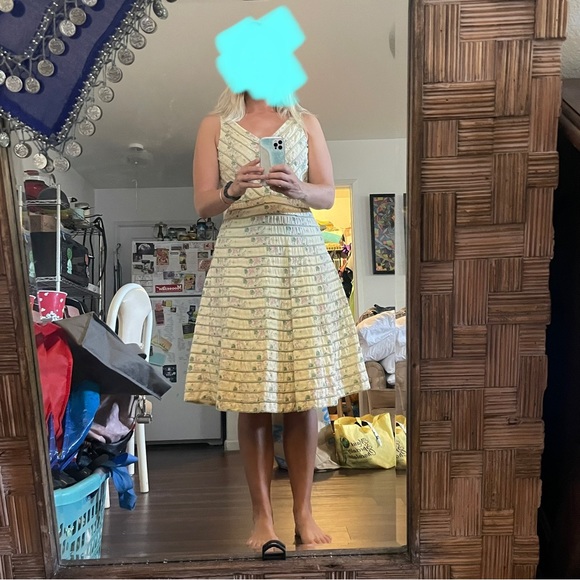 *RARE* Anthropologie Rouvray Dress by Lithe // Cream // 12 - Picture 9 of 9